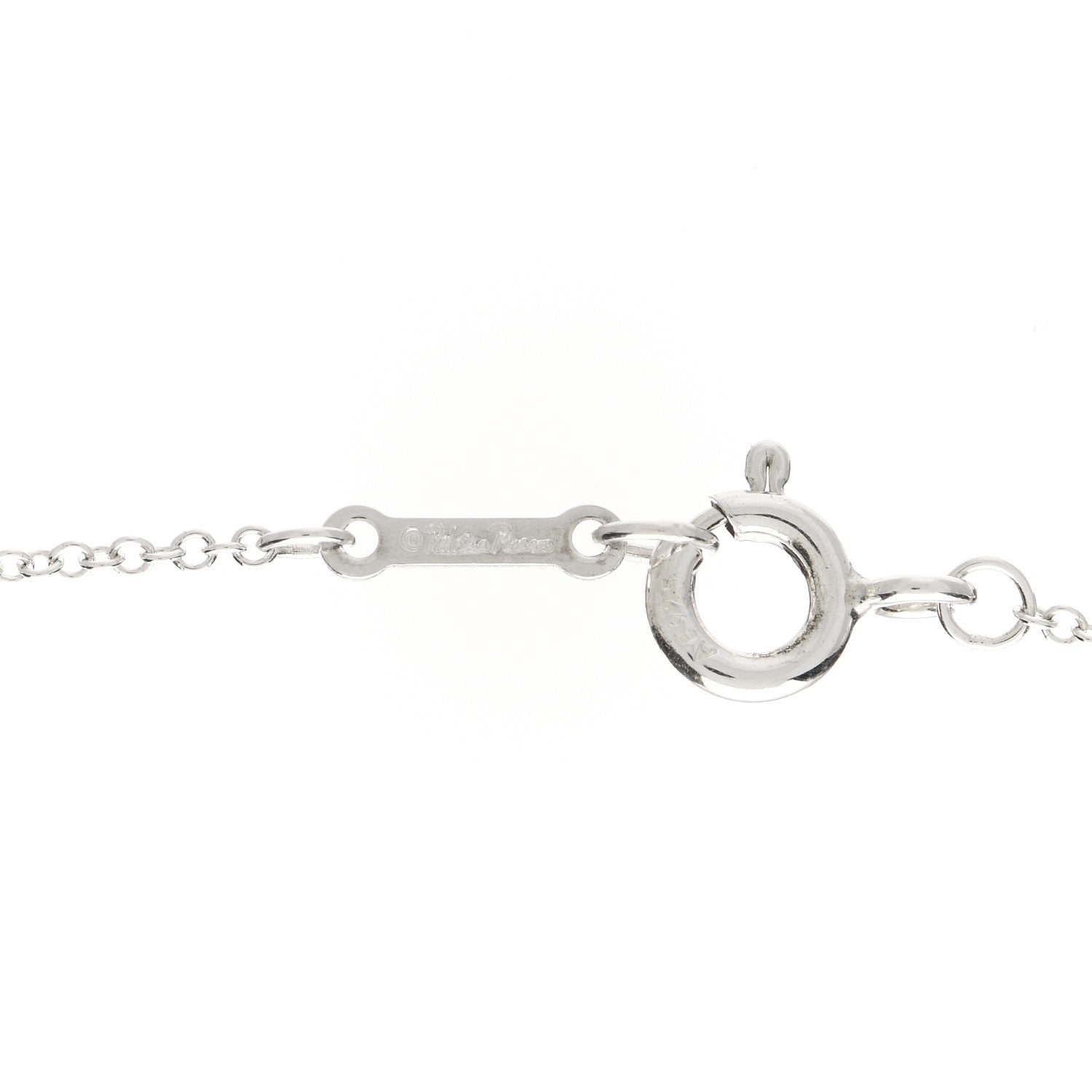 Tiffany Sterling Silver Mini Paloma Picasso Loving Heart Pendant Necklace 6 of 6