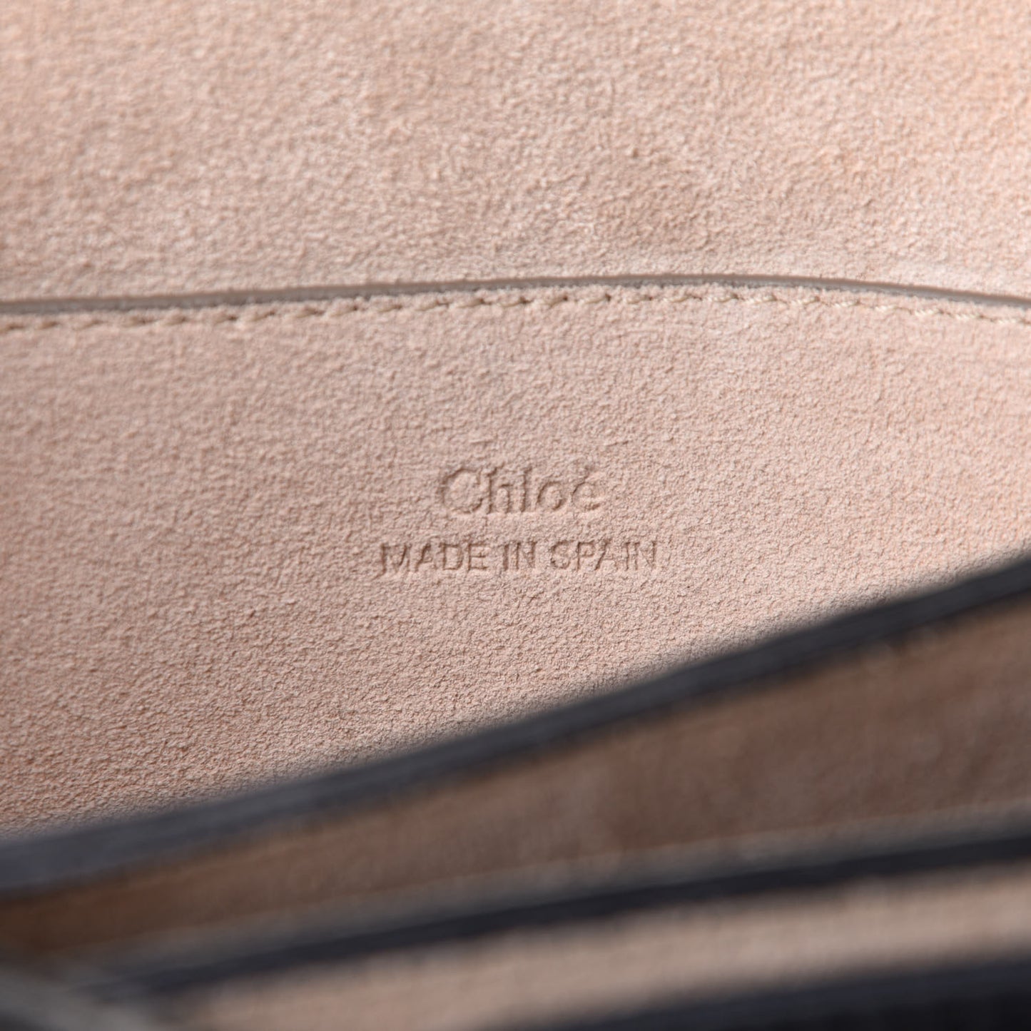 Suede Calfskin Small Faye Shoulder Bag Black