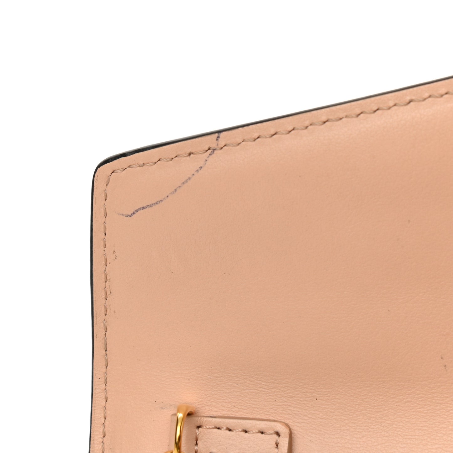 Vitello Cruise F is Fendi Bi-Color FF 1974 Embossed Continental Envelope Wallet On Chain Maya Black Light Rose