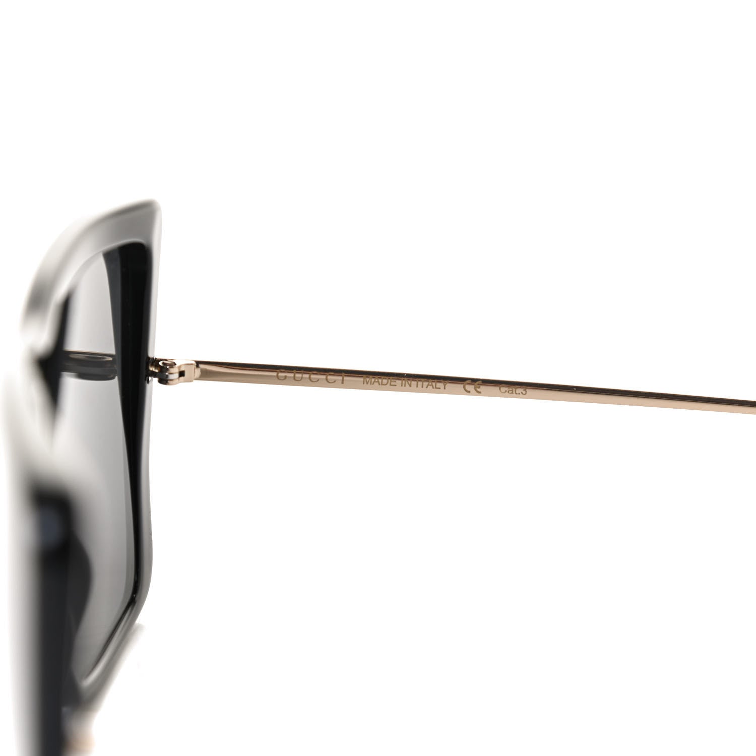 Gucci Acetate Oversize Square Frame GG0434S Sunglasses Black 6 of 9