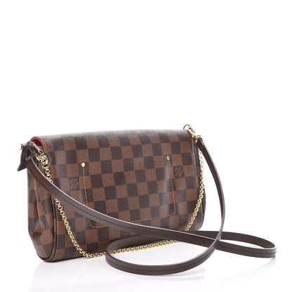 Louis Vuitton Damier Ebene Favorite MM 3 of 11