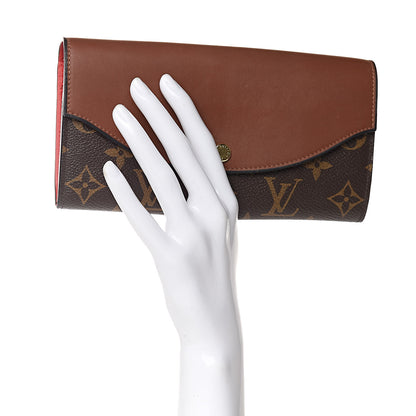 Louis Vuitton Monogram Sarah Tuileries Wallet Marron 2 of 10