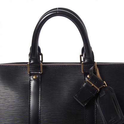 Louis Vuitton Epi Keepall 45 Black 8 of 10