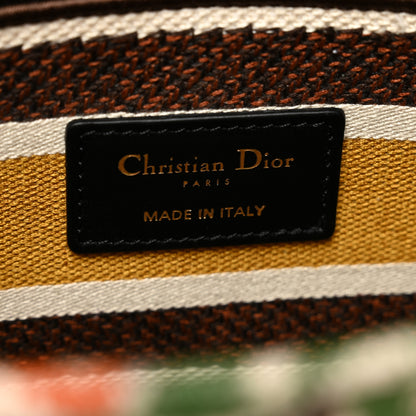 Christian Dior Canvas Embroidered Small Paisley Lady Dior Multicolor 7 of 9