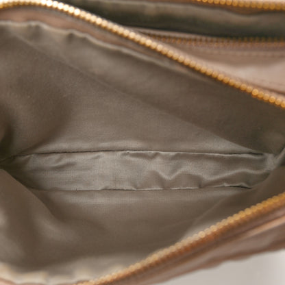 Miu Miu Nappa Matelasse Double Zip Shoulder Bag Cammeo 6 of 13