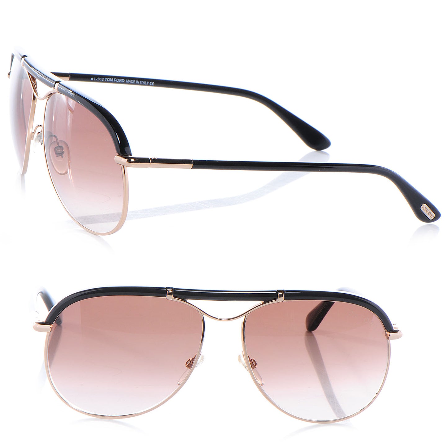 Marko FT0144 Aviator Sunglasses Black