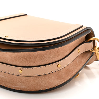 Chloe Calfskin Suede Small Nile Bracelet Bag Biscotti Beige 9 of 9