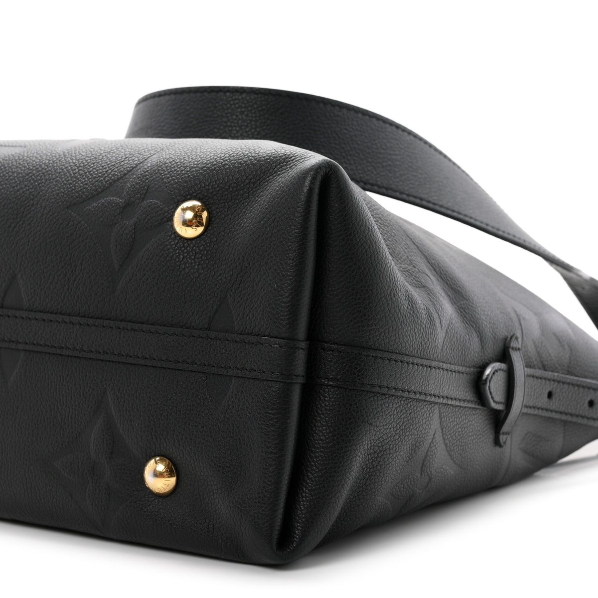Louis Vuitton Empreinte Monogram Giant Carryall MM Black 10 of 11