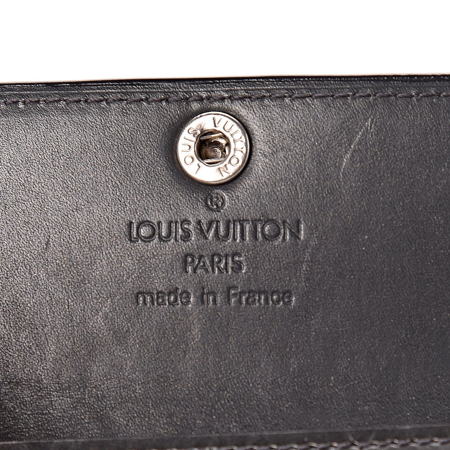 Mat Monogram Ludlow Wallet Black