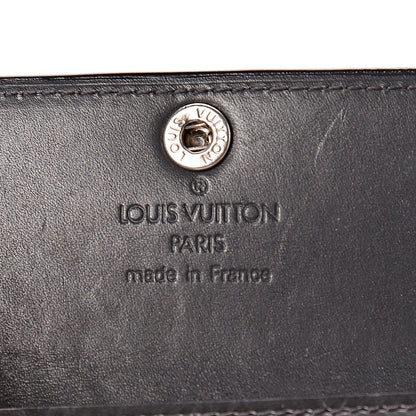 Louis Vuitton Mat Monogram Ludlow Wallet Black 6 of 6