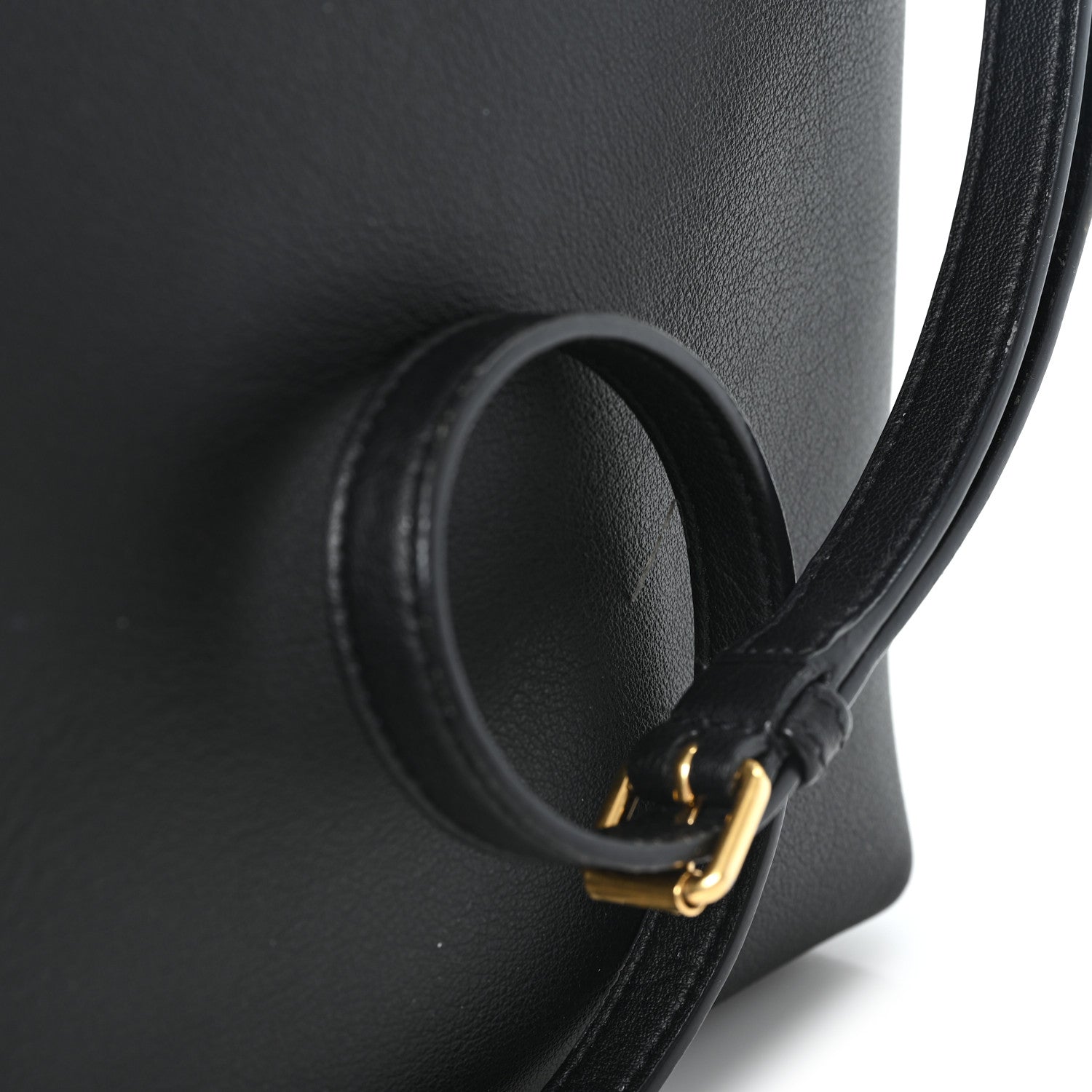 Saint Laurent Calfskin Toy Shopping Tote Black 13 of 13