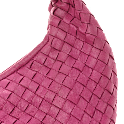 Bottega Veneta Nappa Intrecciato Medium Veneta Hobo Fuchsia 11 of 12