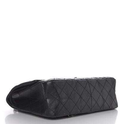 Chanel Aged Calfskin Quilted 2.55 Reissue 226 Flap Black 3 of 10