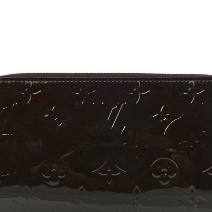 Louis Vuitton Vernis Zippy Wallet Amarante 7 of 9