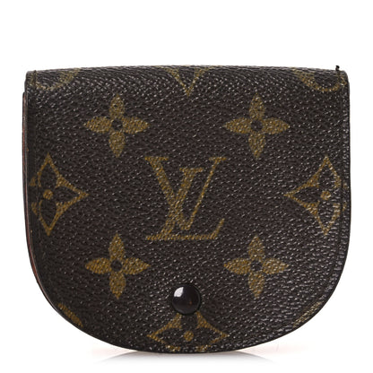 Louis Vuitton Monogram Porte-Monnaie Gousset Change Purse 1 of 12