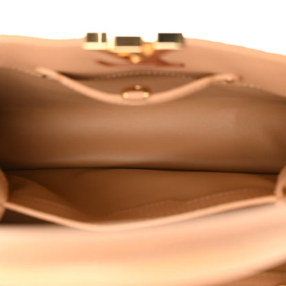 Louis Vuitton Taurillon Capucines MM Arizona Cognac 5 of 11