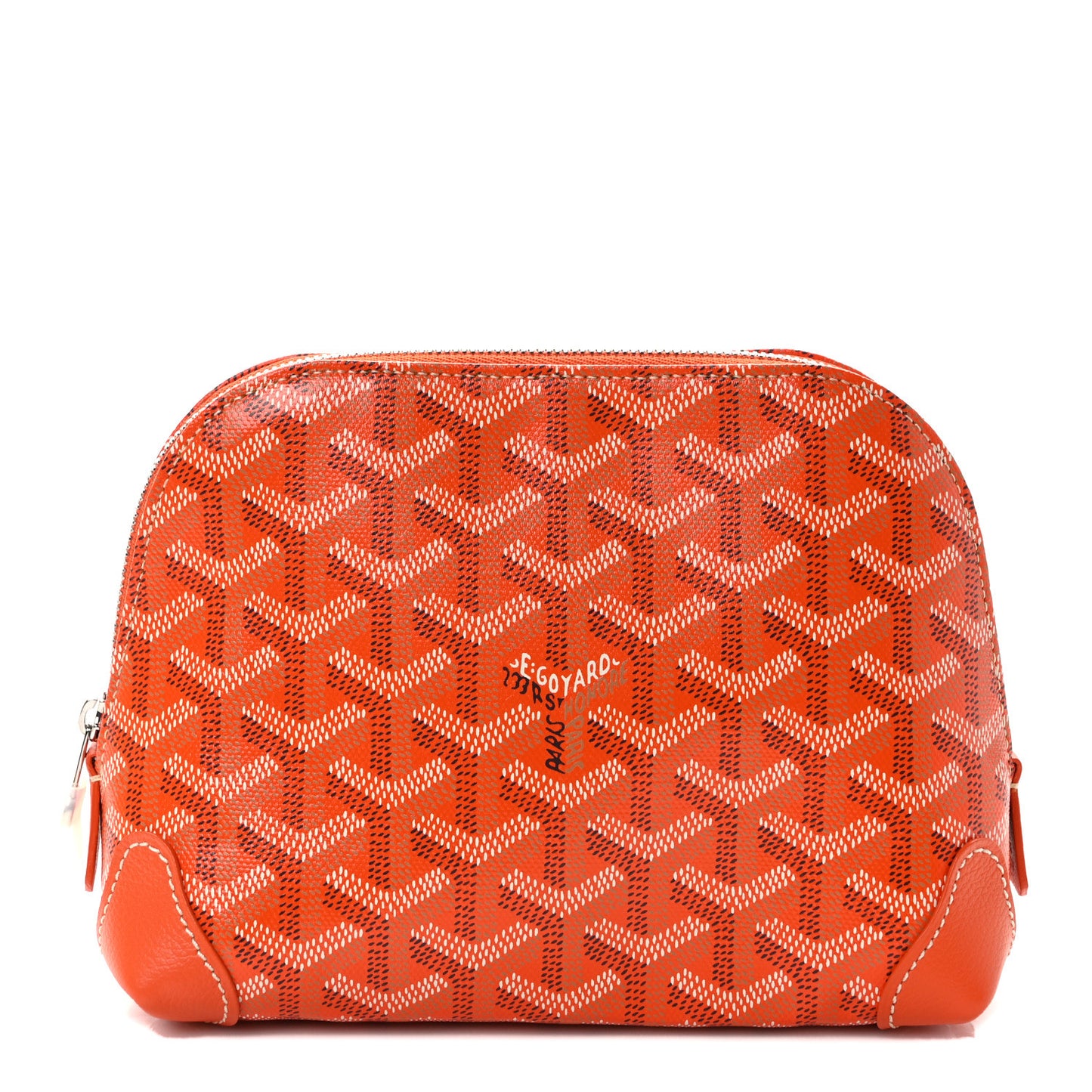 Goyardine Vendome Toiletry Pouch Orange