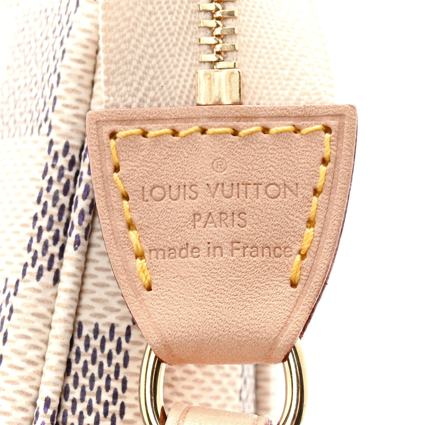 LOUIS VUITTON Damier Azur Pochette Accessories NM