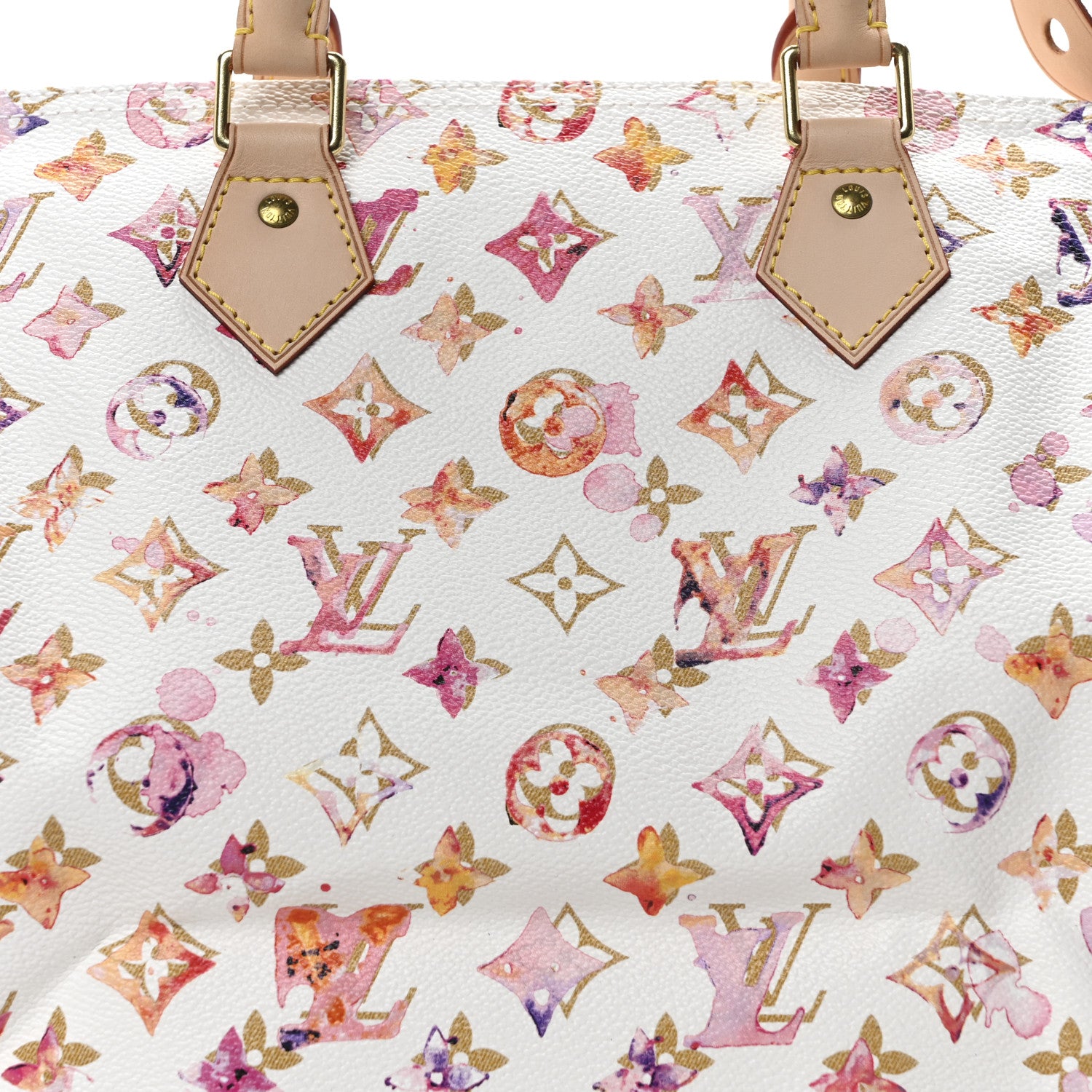 Louis Vuitton Watercolor Aquarelle Speedy 35 White 7 of 9