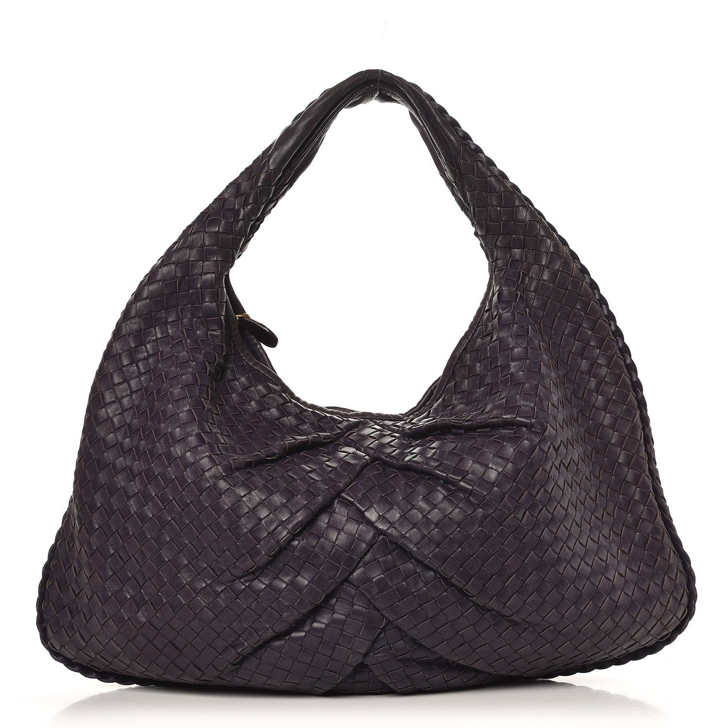 Bottega Veneta Nappa Intrecciato Pleated Large Veneta Hobo Turbolence 1 of 13