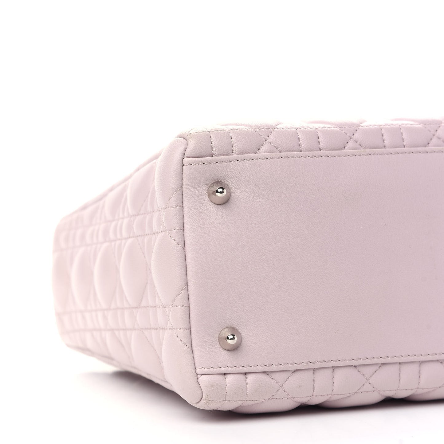 Lambskin Cannage Medium Lady Dior Light Pink
