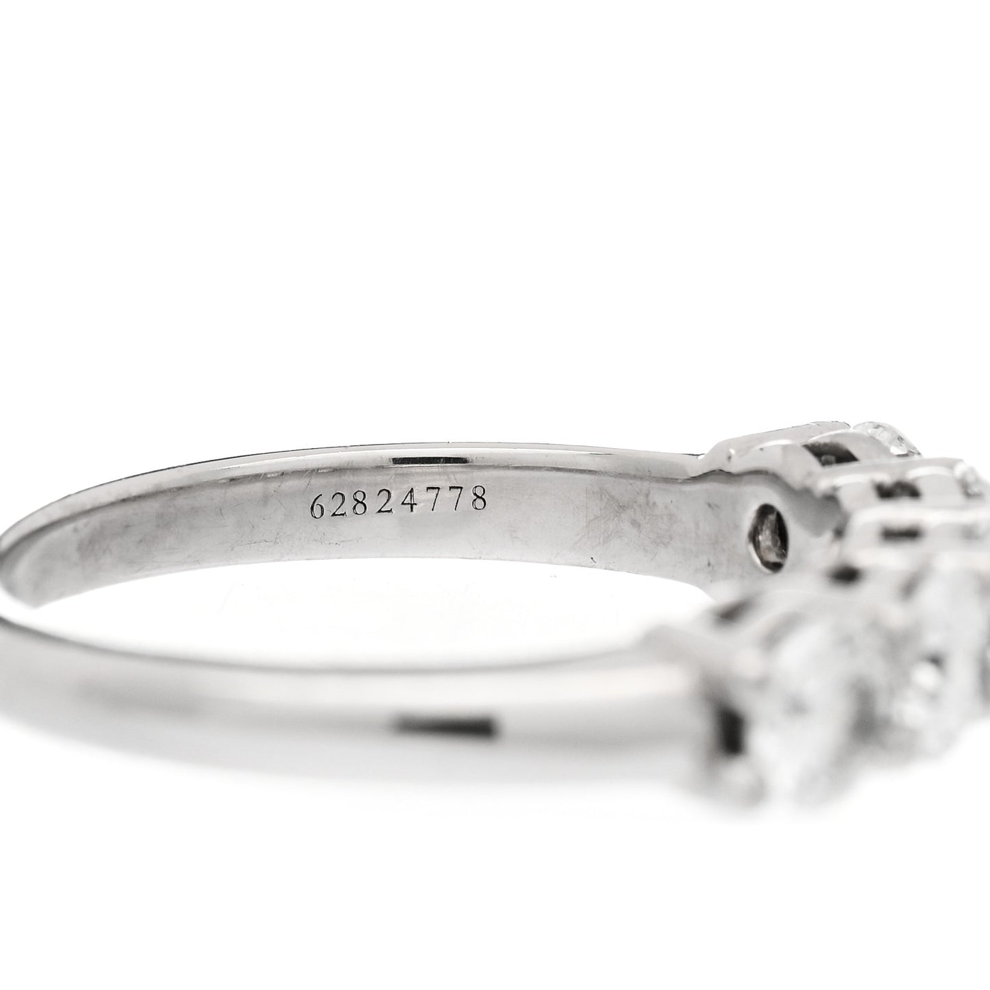 Platinum Diamond 1.15ctw Wedding Band Ring 53 6.25