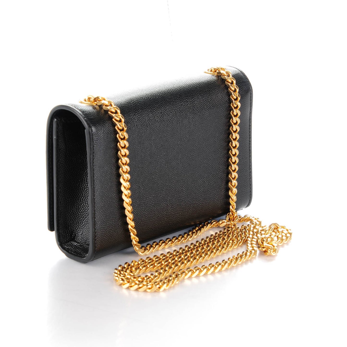 Grain De Poudre Small Monogram Kate Satchel Black