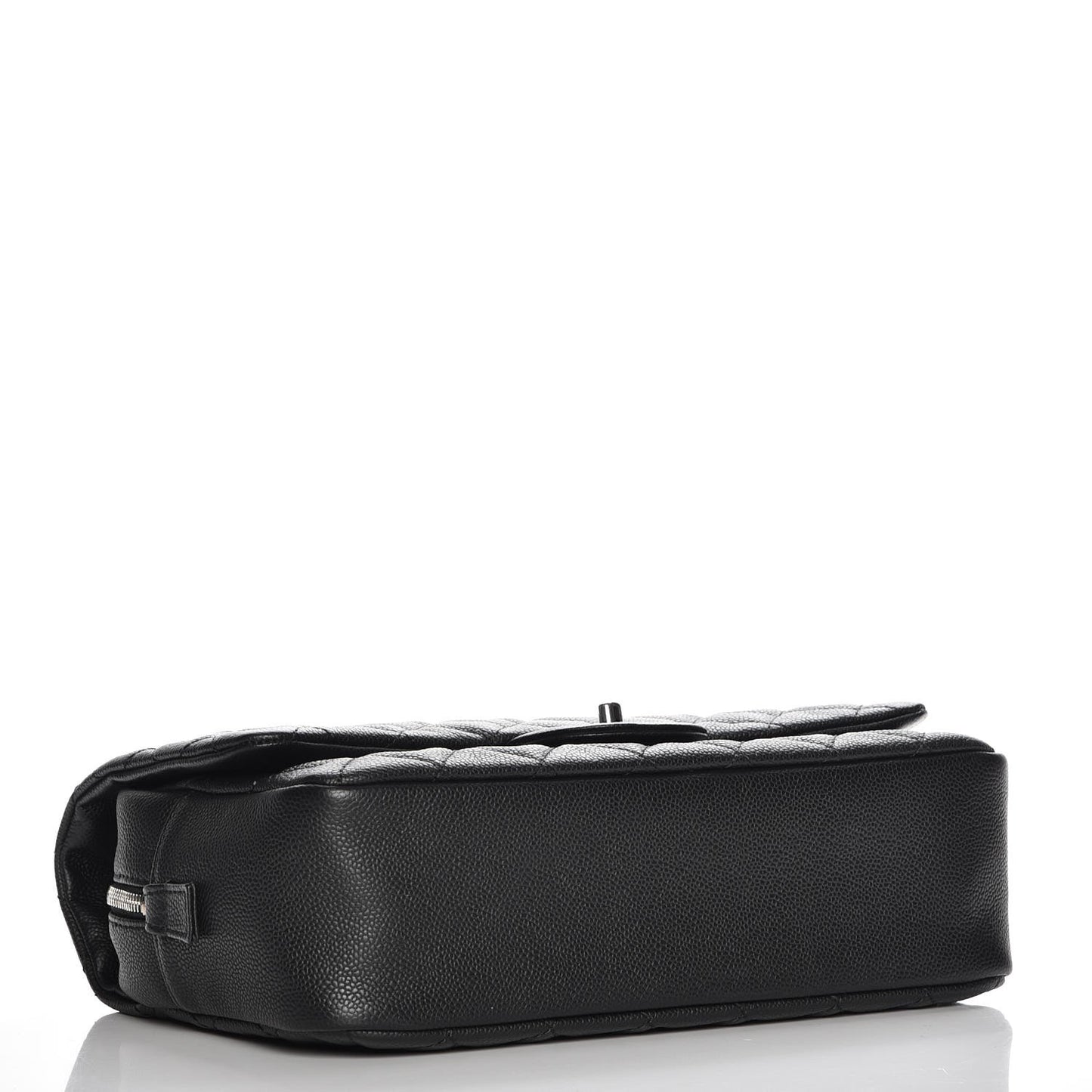 Caviar Quilted Jumbo Easy Flap Black