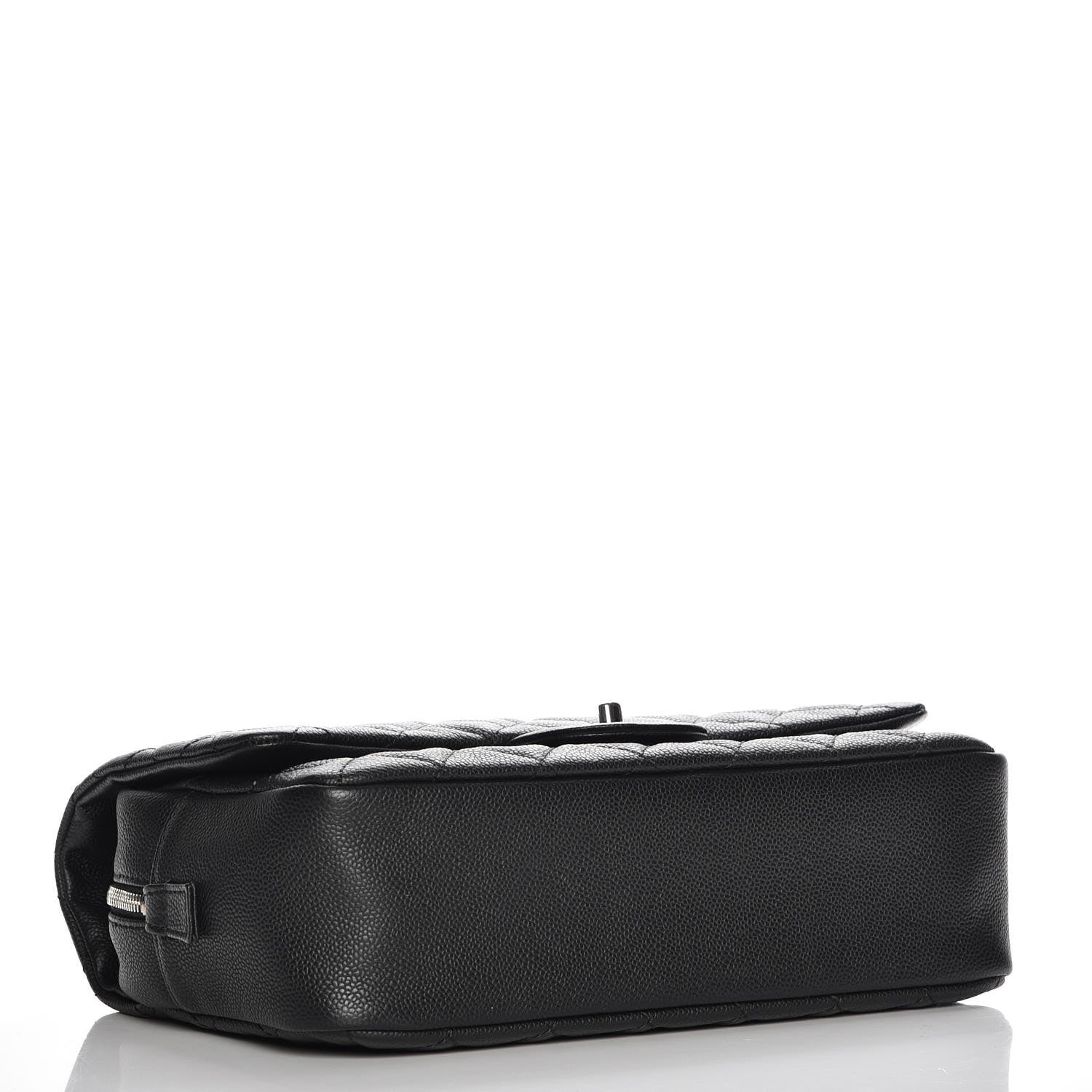 Chanel Caviar Quilted Jumbo Easy Flap Black 5 of 8