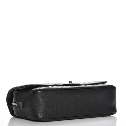 Chanel Caviar Quilted Jumbo Easy Flap Black 5 of 8