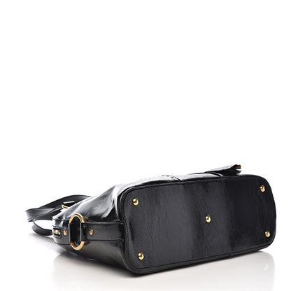 Saint Laurent Patent Large Muse Black 4 of 9