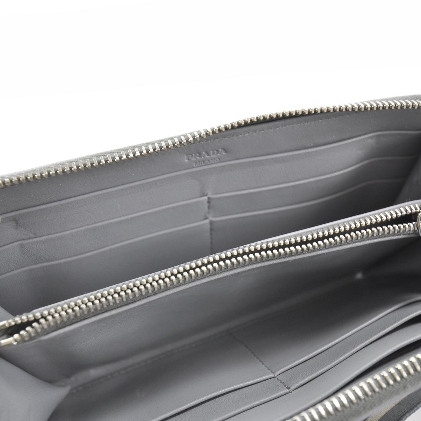 Spazzolato Wallet Silver