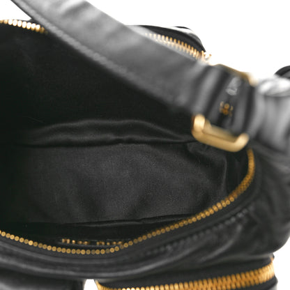 Miu Miu Nappa Multi Pocket Hobo Black 5 of 9