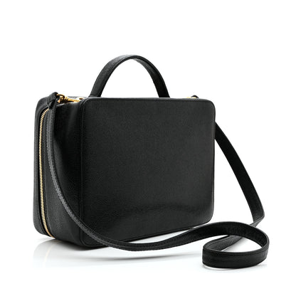 Chanel Caviar CC Vanity Case Black 3 of 10