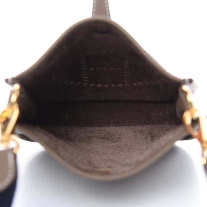 Hermes Taurillon Clemence Amazone Evelyne TPM Etoupe Bleu Indigo 5 of 10