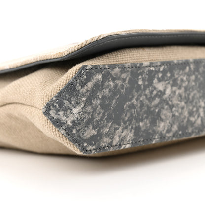 Chanel Canvas Tromp L’Oeil Graffiti Oh My Boy Flap Beige 9 of 10