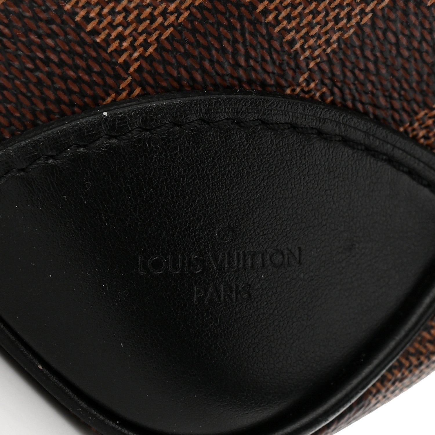 Louis Vuitton Damier Ebene Odeon MM Black 6 of 9