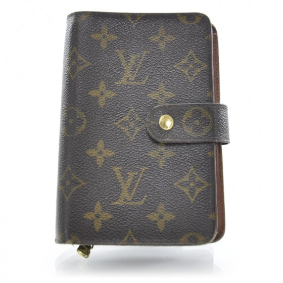 Monogram Compact Zippe Zipped Wallet