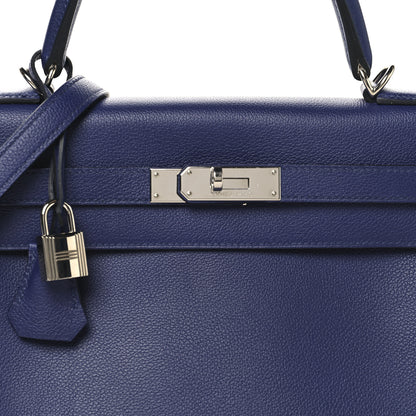 Hermes Evercolor Verso Kelly Retourne 32 Bleu Encre Bleu Zellige 8 of 13