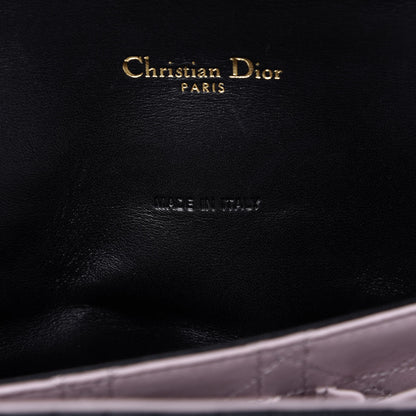 Christian Dior Lambskin Cannage Medium Miss Dior Flap Black 9 of 13