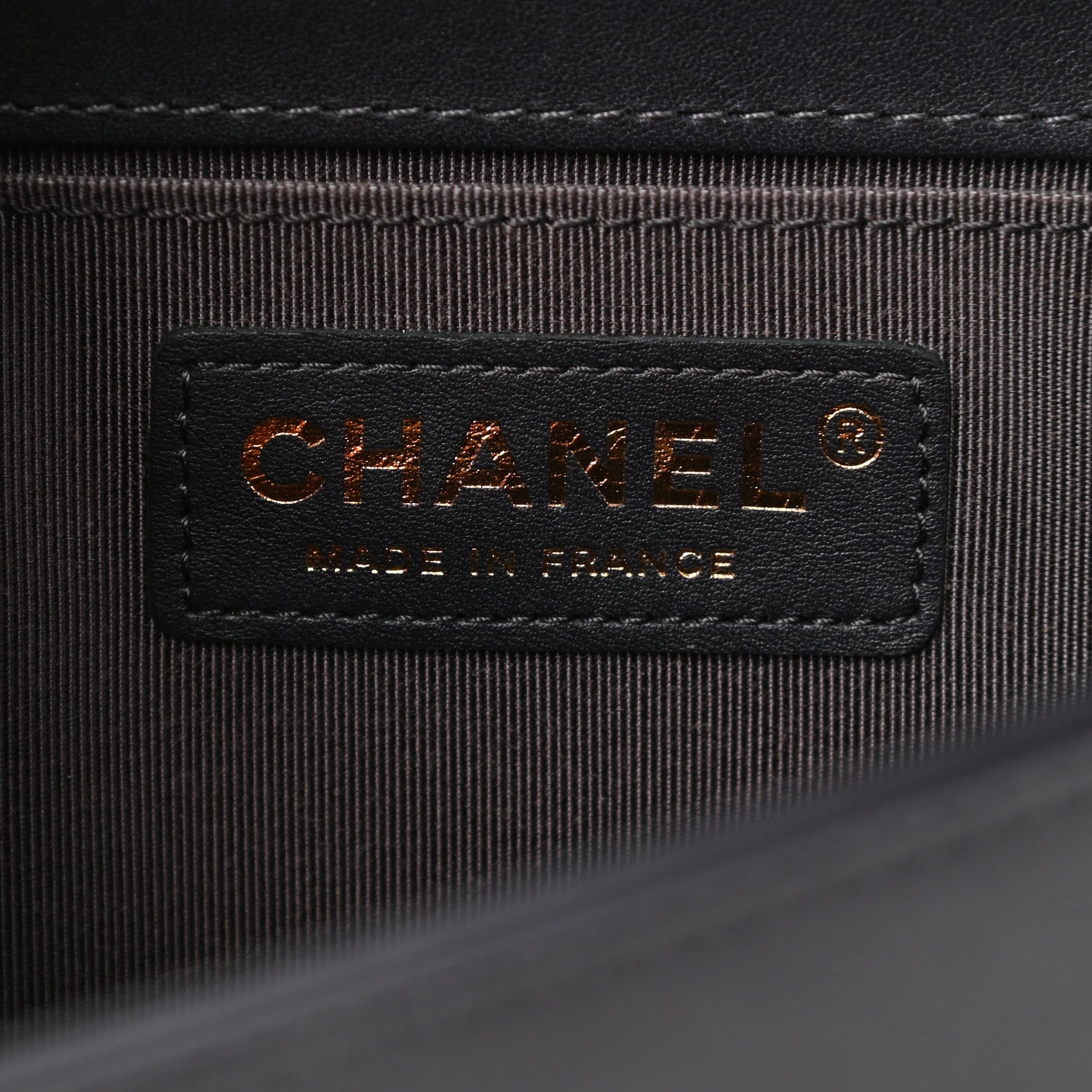 Chanel Calfskin Quilted Small Boy Flap Dark Grey 6 of 11