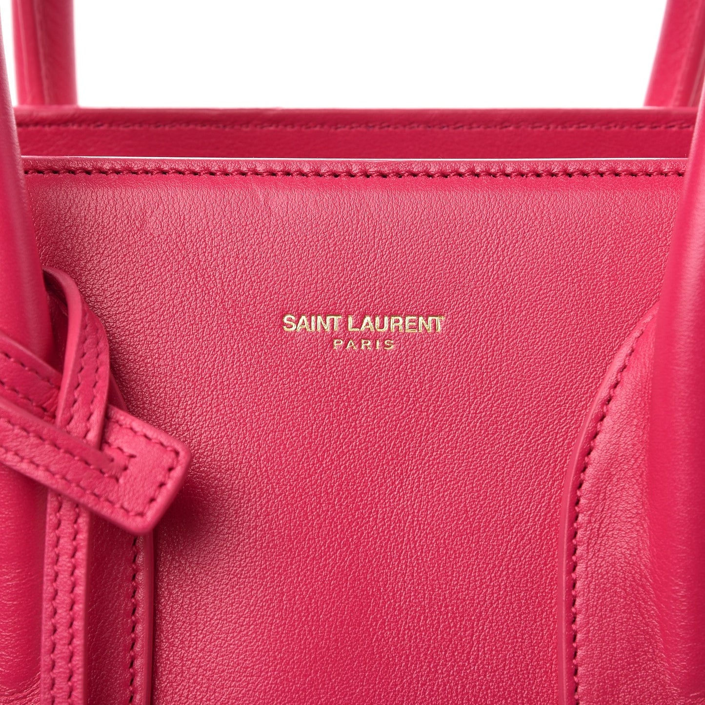 Calfskin Small Sac De Jour Lipstick Fuchsia