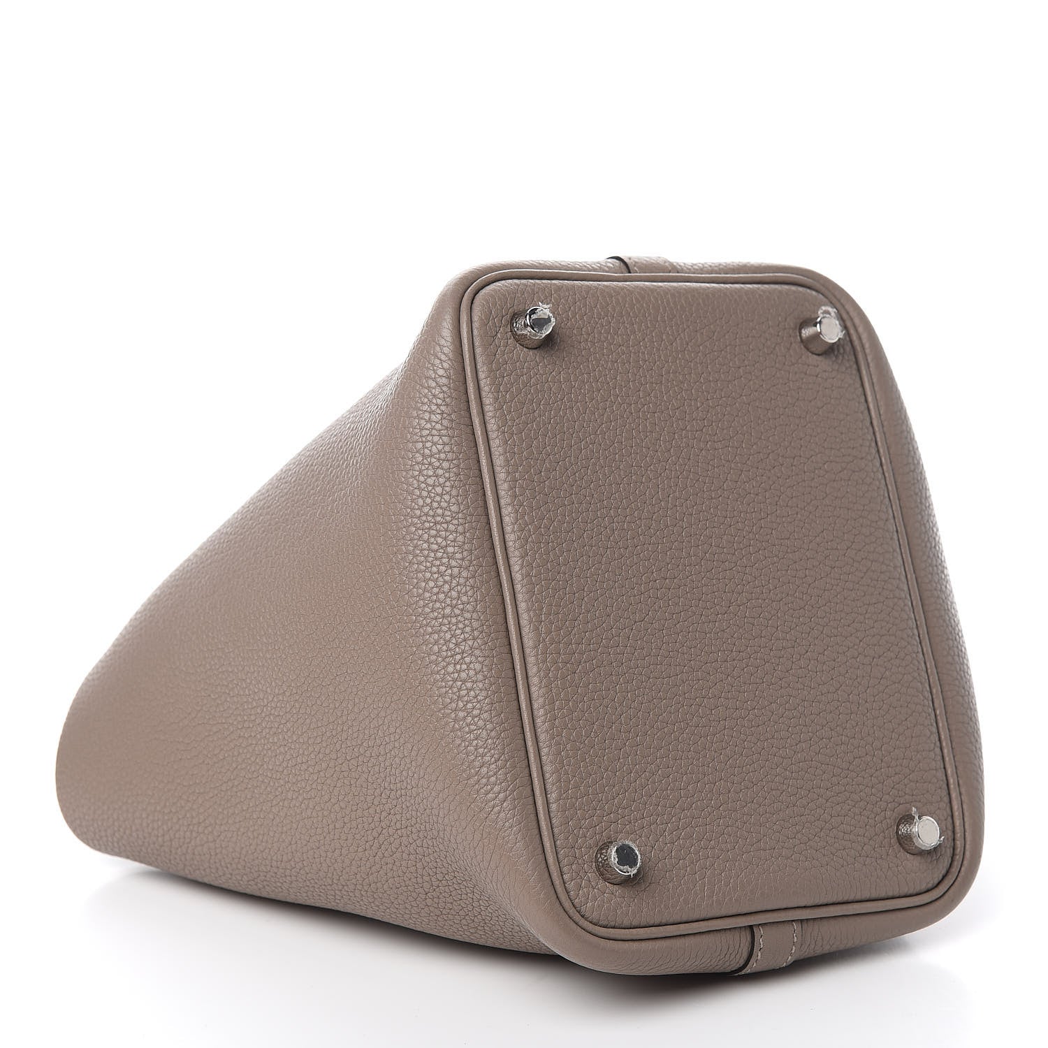 Hermes Taurillon Clemence Picotin Lock 18 PM Gris Asphalte 3 of 11