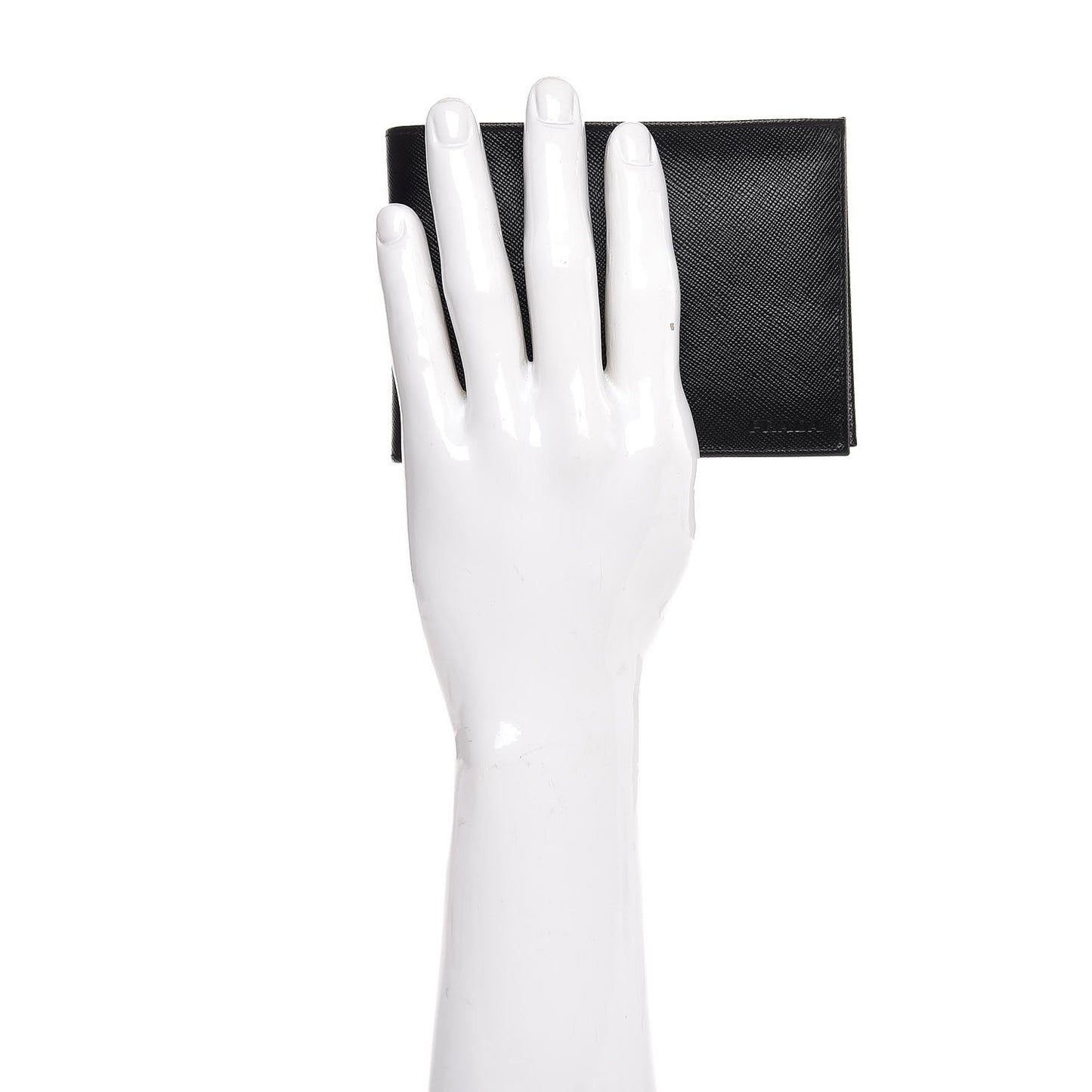 Saffiano Bi-Fold Wallet Black