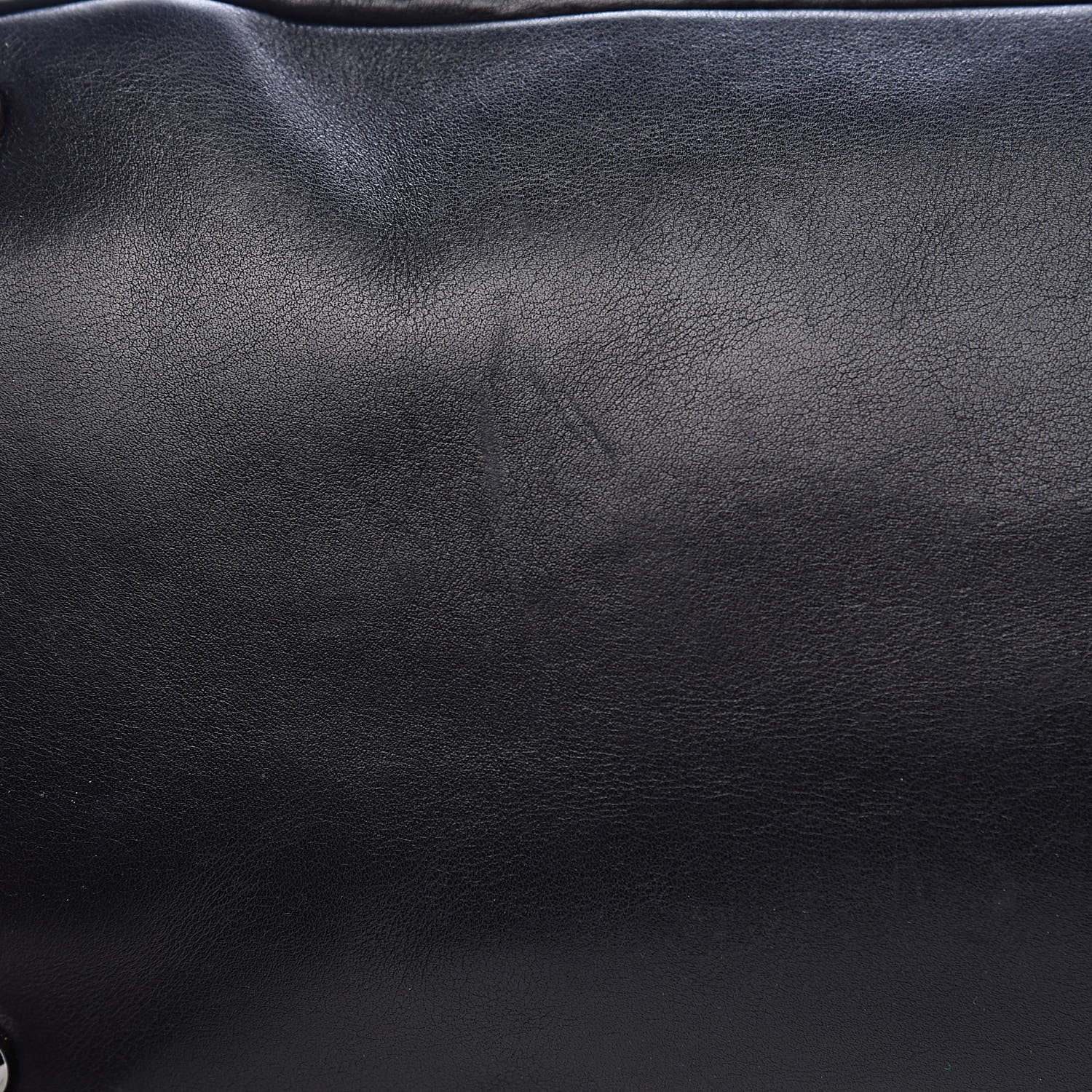 Chanel Lambskin Stitched Expandable Tote Navy 9 of 15