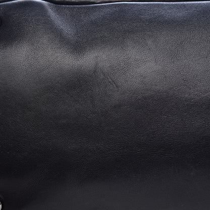Chanel Lambskin Stitched Expandable Tote Navy 9 of 15
