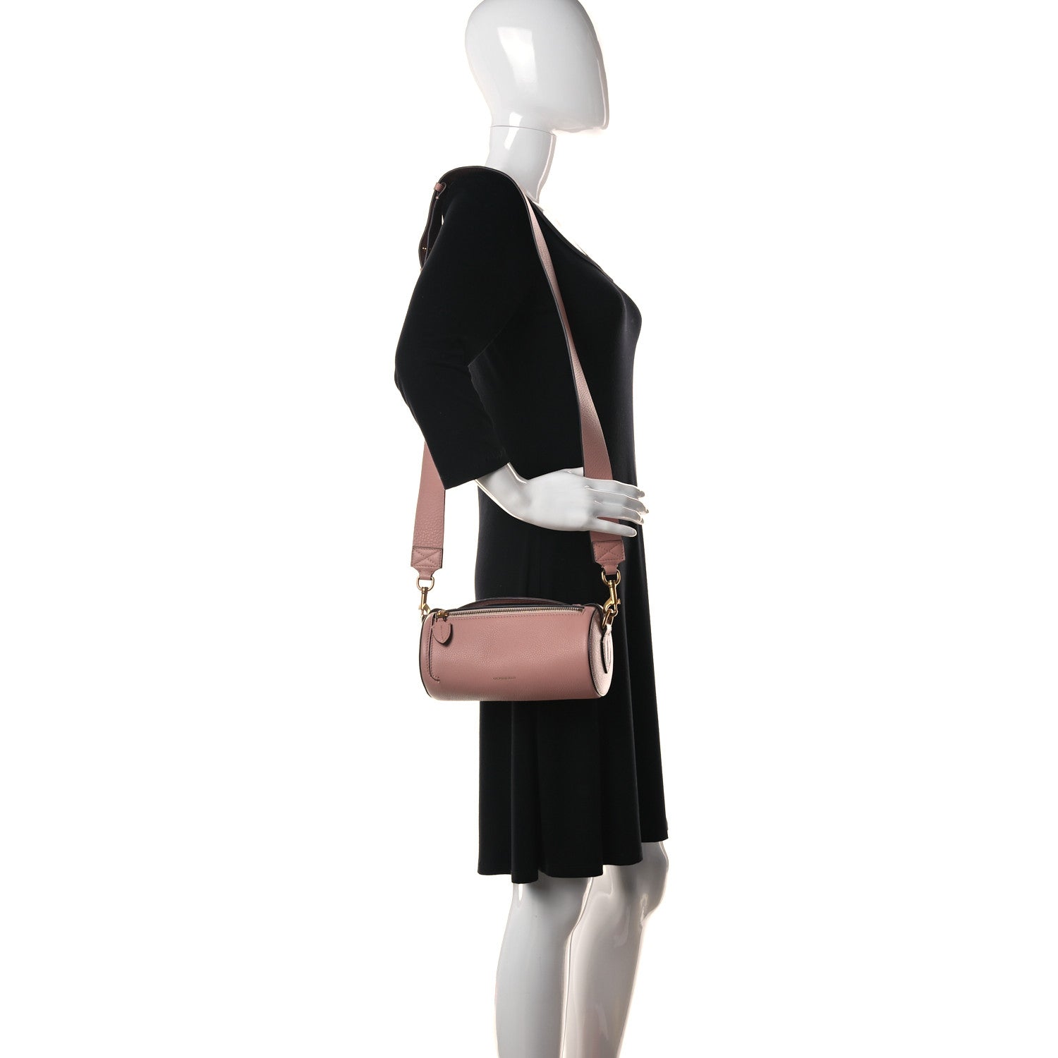 Burberry Calfskin The Barrel Bag Dusty Rose 2 of 10