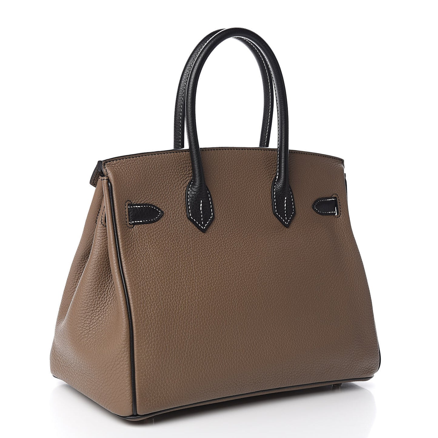 Togo Horseshoe Birkin 30 Black Etoupe