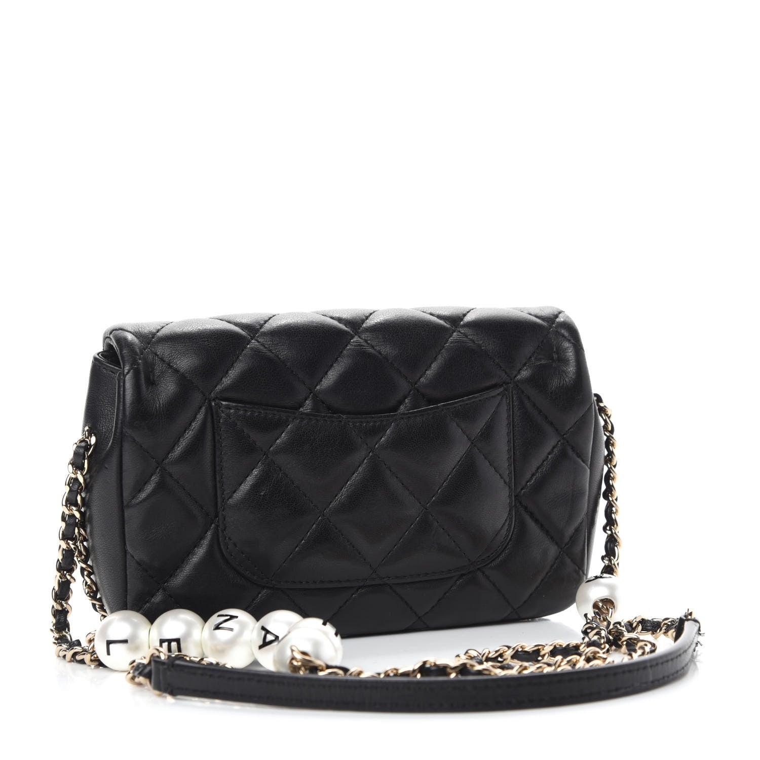 Chanel Lambskin Quilted Mini My Precious Flap Black 3 of 12