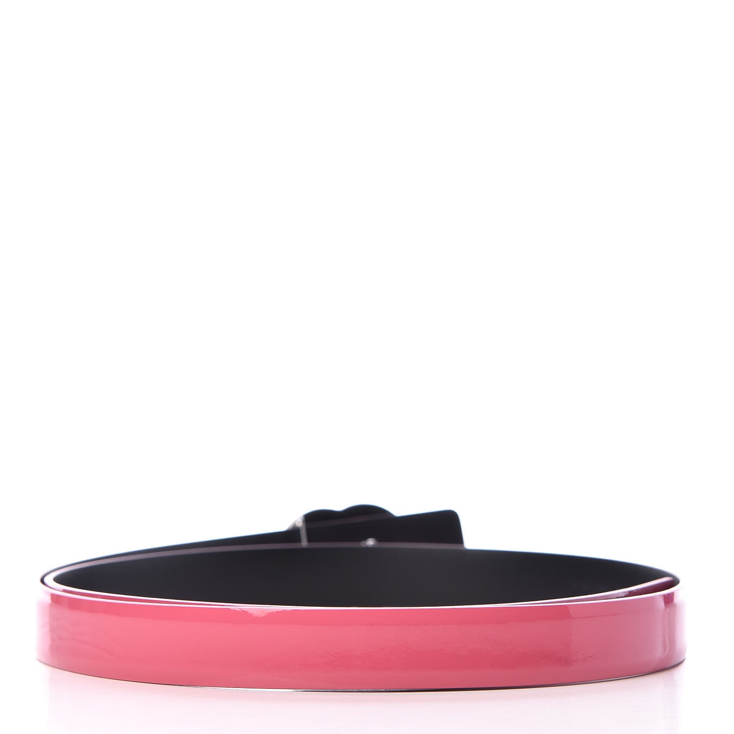 Chanel Patent CC Logo Skinny Belt 85 34 Pink 3 of 8